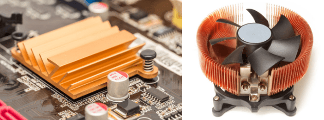 Difference between passive and active heat sink